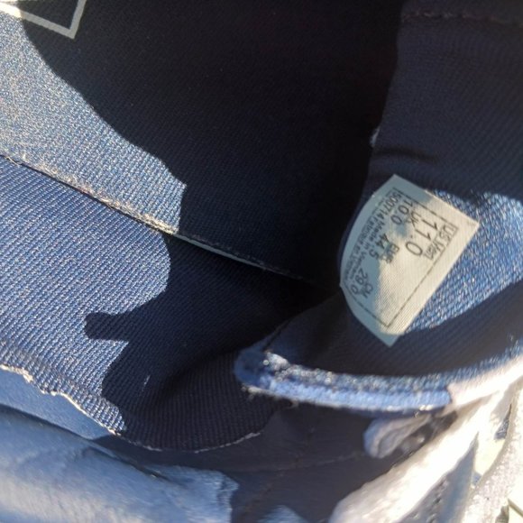 Vans blue men's size 11 skater shoes checkered - Picture 12 of 12